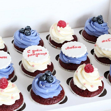 Капкейки "Бусинка" купить - чехов.сладкоежкин.рф